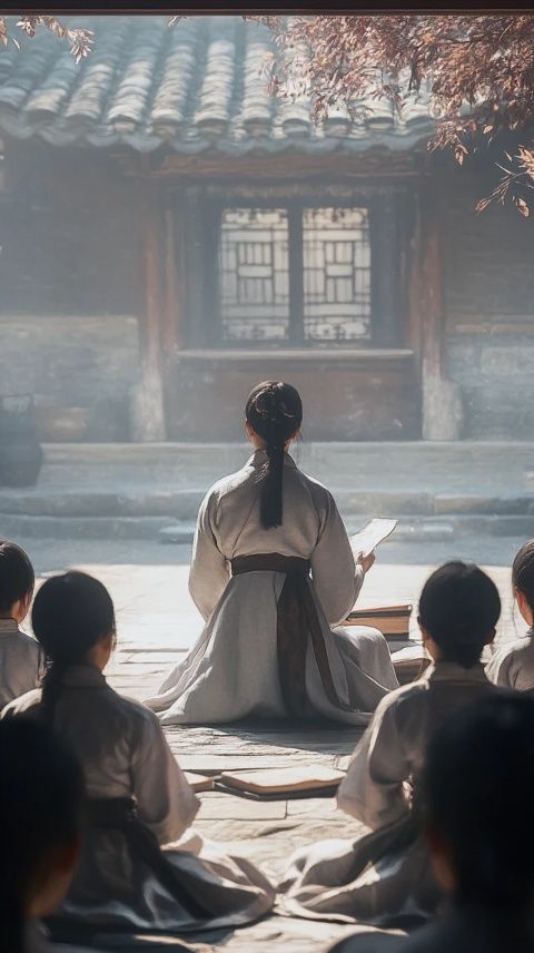 古代中國教育：知識傳承與深厚師徒情誼