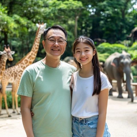 嬸嬸家的女兒在法國(guó)留學(xué)，后來(lái)一不小心就定居那兒了,最近她回國(guó)探親