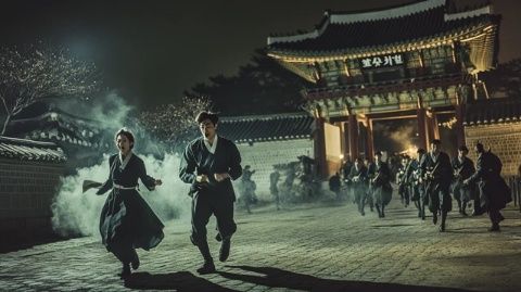 夜幕下網(wǎng)紅打卡地：延大南門繁華光影