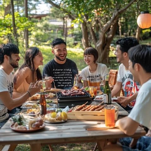 為什么夏天燒烤那么火？看看樓下排長隊的食客們，你就知道了！