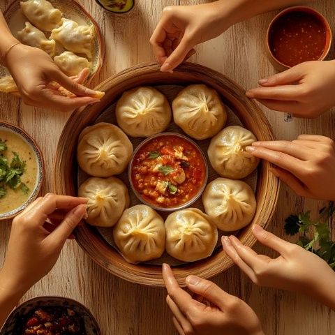 扎賚諾爾區(qū)美食之旅（魚批子、饹馇等）