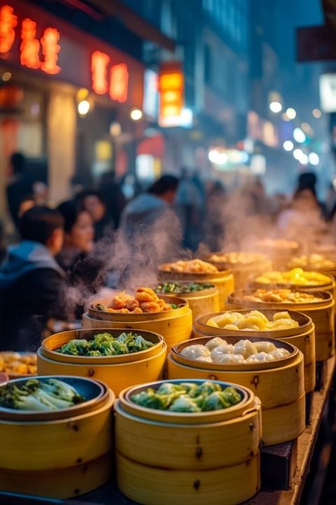 北戴河劉莊夜市的美食探索之旅