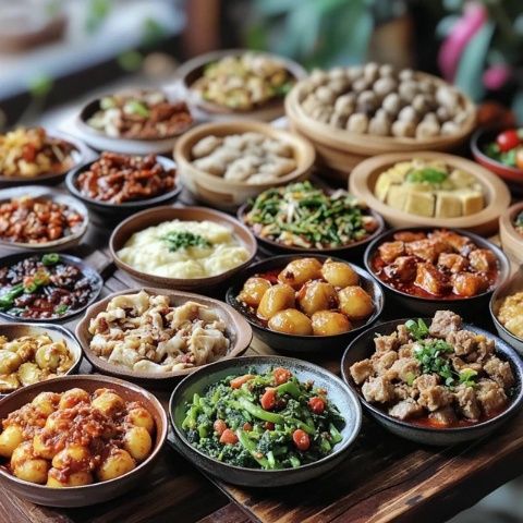 陜菜探秘:延安延川美食之旅——味蕾上的詩(shī)畫(huà)陜西