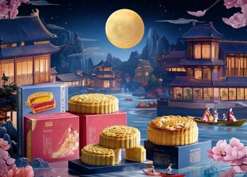 家人們，屬于臨安的月餅盒子我終于設(shè)計出來了！
