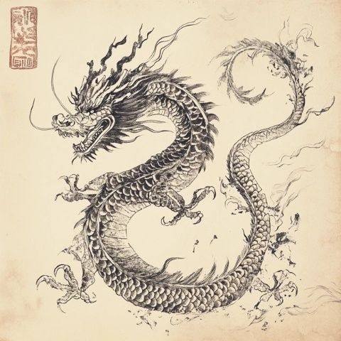 揭秘中國紋身玄學(xué)：龍圖騰的文化內(nèi)涵與刺青禁忌