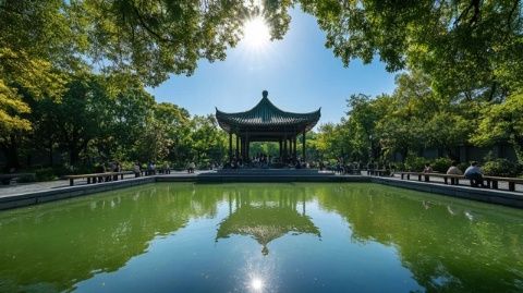 春節(jié)期間濟(jì)南公園盛況空前，快來體驗這場視覺盛宴！