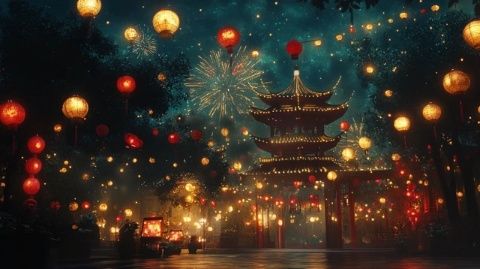 春節(jié)期間濟(jì)南公園盛況空前，快來體驗這場視覺盛宴！