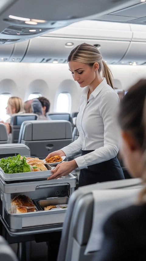 飛機餐都是怎么做的？空姐透露實情，看完你還敢吃嗎？