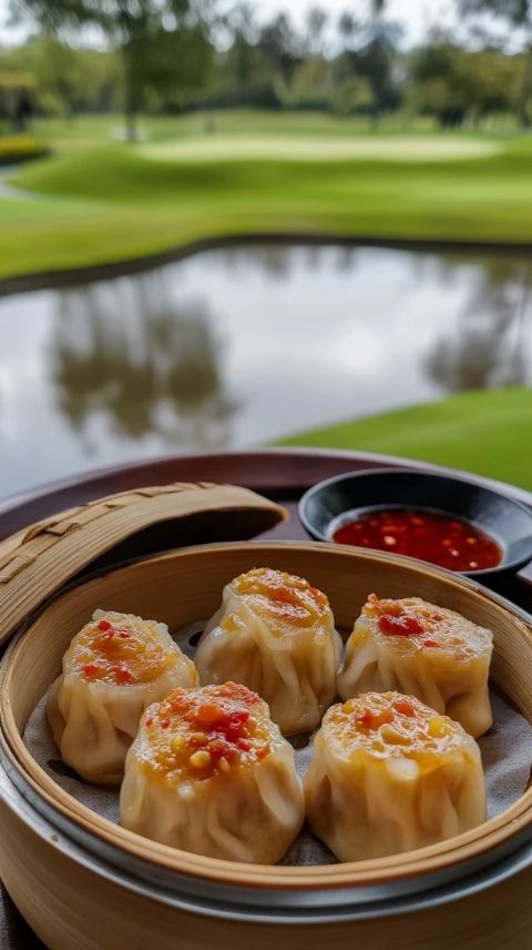 老撾萬象特色中國餐館推薦:地道廣式點心與鹵鵝面點評