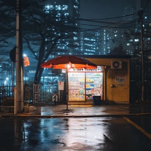 深夜宜賓街頭，小吃店遇神秘食客