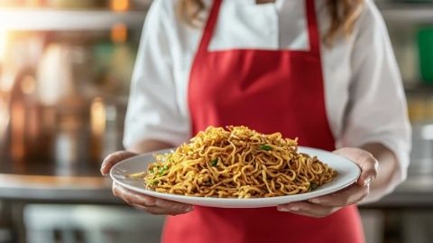 
東北風(fēng)味豆角燜面：誘人佳肴，一嘗傾心的地道美食體驗(yàn)
