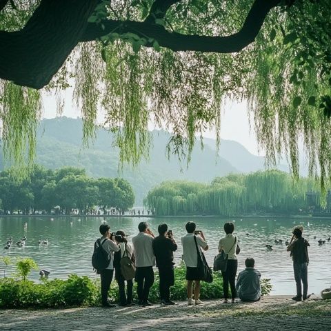 凝視行香子的美好畫(huà)面