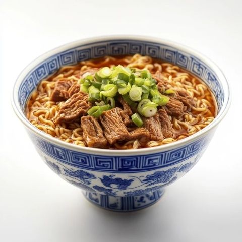 蘇州燜肉面，寬湯少青、一竄頭硬面，靈驗(yàn)！