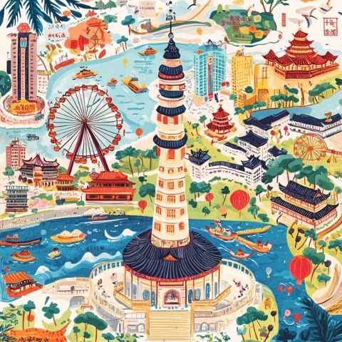 悠閑自在，吃喝玩樂(lè)的蜀都（原創(chuàng)）