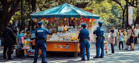國慶柳州一店面生意火爆，排隊進(jìn)別人小區(qū)，也是很拼啊…