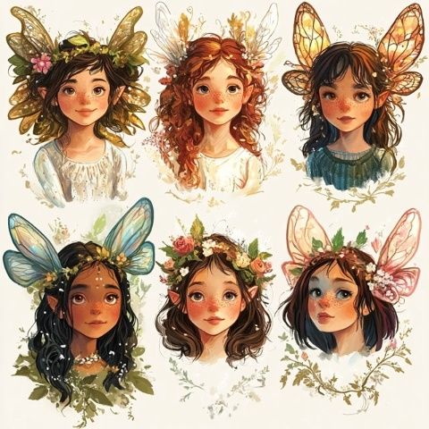 一組唯美的小仙女們~