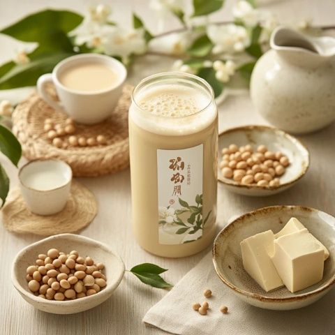 咸豆?jié){的正確打開方式，暖胃又滿足，搭配蔥包檜絕了！