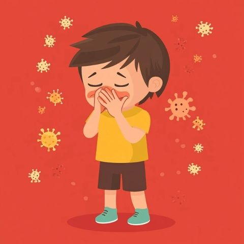 兒童過敏性鼻炎按摩療法，改善癥狀促健康
