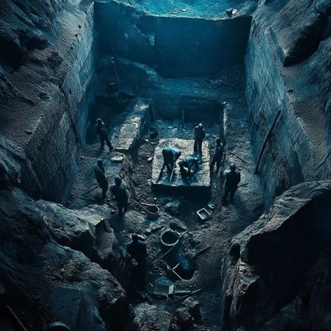 千年古墓驚現(xiàn)：百年宴席未腐朽，考古現(xiàn)場揭秘神秘“看門人
