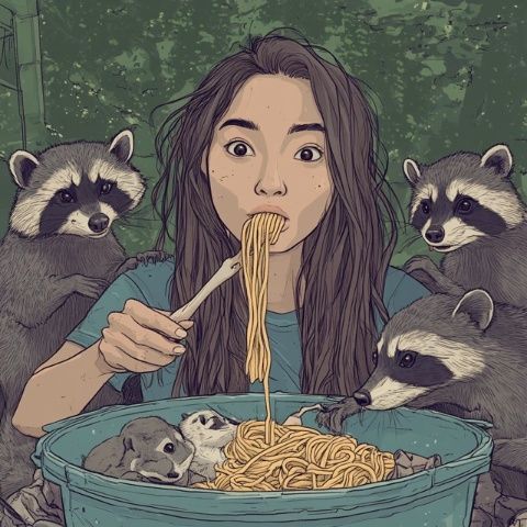 小兔子Mimi的森林尋食記：一場溫馨的團圓飯前奏