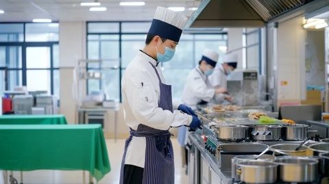 江蘇海洋大學(xué)美食魅力無邊，職大食堂鏡頭下大飽眼福