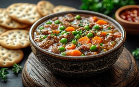 揭秘西北美食瑰寶：羊肉泡饃，一場(chǎng)味蕾的盛宴！