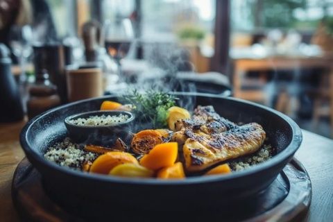 站臺(tái)上的美食盛宴