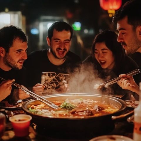 高空天臺(tái)美食探秘：雙碑三六九老火鍋，辣爽鮮香，不可錯(cuò)過！