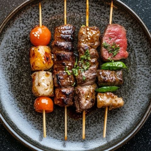 推薦好味道：昆明木水花附近東北炭火烤肉串，超值三味蘸料搭配！
