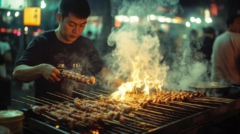 汕尾夜市必吃美食：蠔煎、糕點與燒烤探秘