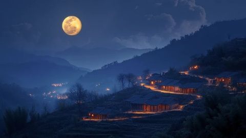 柴河月亮小鎮(zhèn)：四季美景如畫，感受大自然的魅力與浪漫