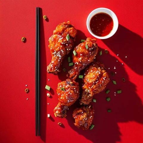 新生夏意濃，韓式炸雞與西瓜的夏日盛宴：品味美食，享受生活