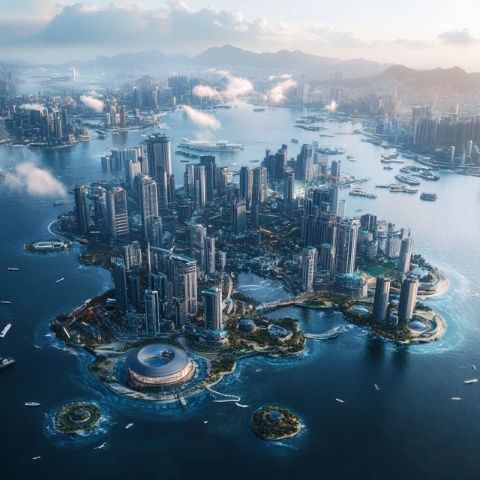 揭秘東方新明珠：面積是香港30倍，崛起為全球貿(mào)易中心指日可待