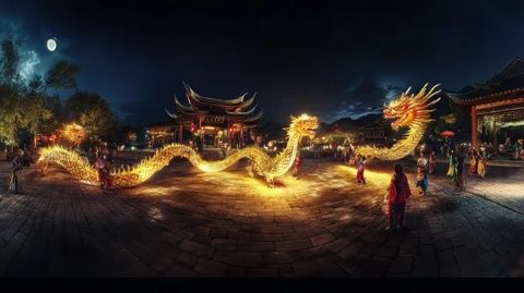 廬山西海旁的不夜城|柘林老鎮(zhèn)非遺美食文創(chuàng)園——品民俗、賞美食之旅