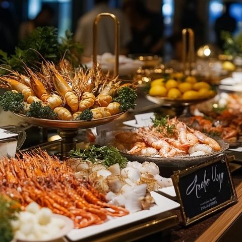 上海華爾道夫酒店美食樂(lè)園探店記：海鮮盛宴與法式風(fēng)情的完美碰撞