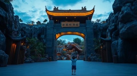 中國古代傳說中，九個黃龍的孩子居住的地方