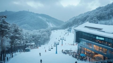 那拉提滑雪場(chǎng)距新源縣8公里，距離那拉提風(fēng)景名勝區(qū)60公里，毗鄰578國(guó)道