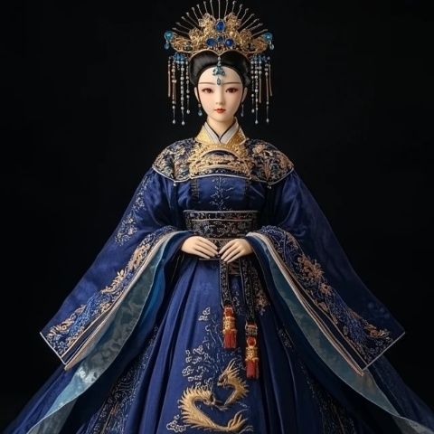 唐仕女俑國(guó)學(xué)文化藝術(shù)品古代宮廷生活彩繪騎馬俑一對(duì)兒手工藝品