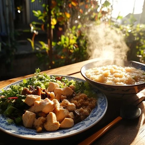 廈門(mén)街頭小吃之旅:體驗(yàn)廣東腸粉和香菇雞肉粥的魅力