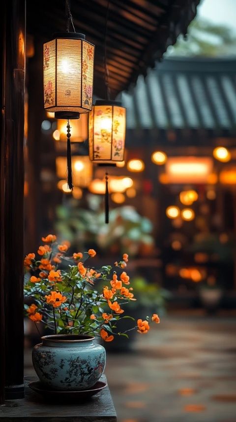冬夜江灘，燈籠高掛，淺酌桂花冬釀，體驗蘇州傳統(tǒng)佳釀的清甜與雅致