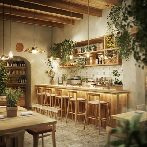 素食餐廳裝修設(shè)計，如何打造一個讓人舒適的就餐環(huán)境？