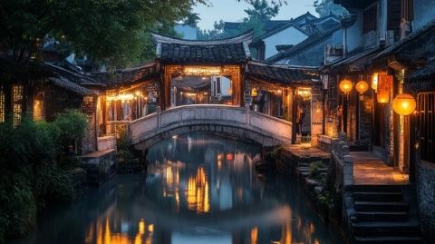 我又發(fā)現(xiàn)了一個好玩的地方，就是我現(xiàn)在拍攝的塞外江南水鎮(zhèn)