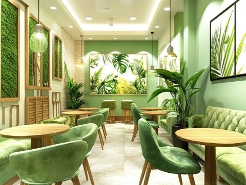 素食餐廳裝修設(shè)計，如何打造一個讓人舒適的就餐環(huán)境？