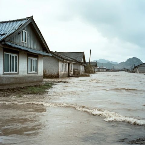 云南開遠(yuǎn)突發(fā)大暴雨