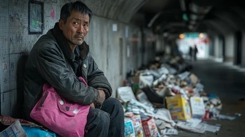 安徽合肥，一45歲男子在工地賣(mài)盒飯，10元一份，1天賣(mài)800份