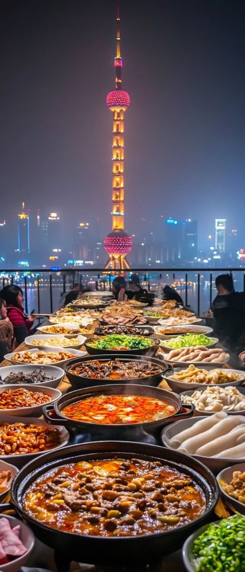 「重慶」這家藏在大廈里的空中花園火鍋必打卡！環(huán)境超美！菜品新鮮！