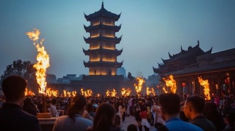 五一假期，河南嵩山景區(qū)為廣大游客奉上了煙火氣息與文化沉淀深度融合的文旅盛宴