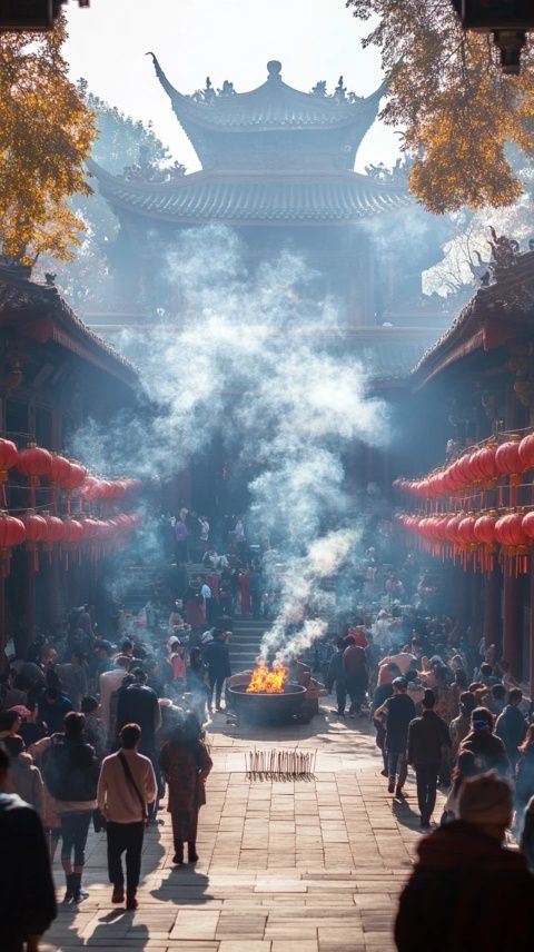 五一假期，河南嵩山景區(qū)為廣大游客奉上了煙火氣息與文化沉淀深度融合的文旅盛宴