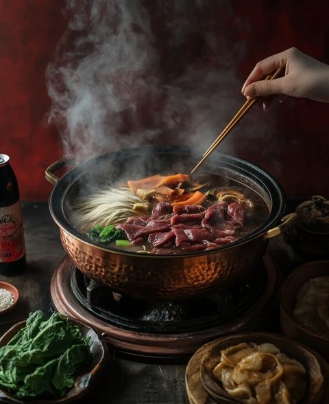 銀川后院私房火鍋一場(chǎng)味蕾與情感的盛宴