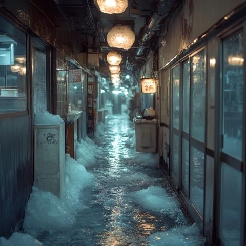 隱藏在巷子里的美味魚店，避雨時(shí)的意外發(fā)現(xiàn)！